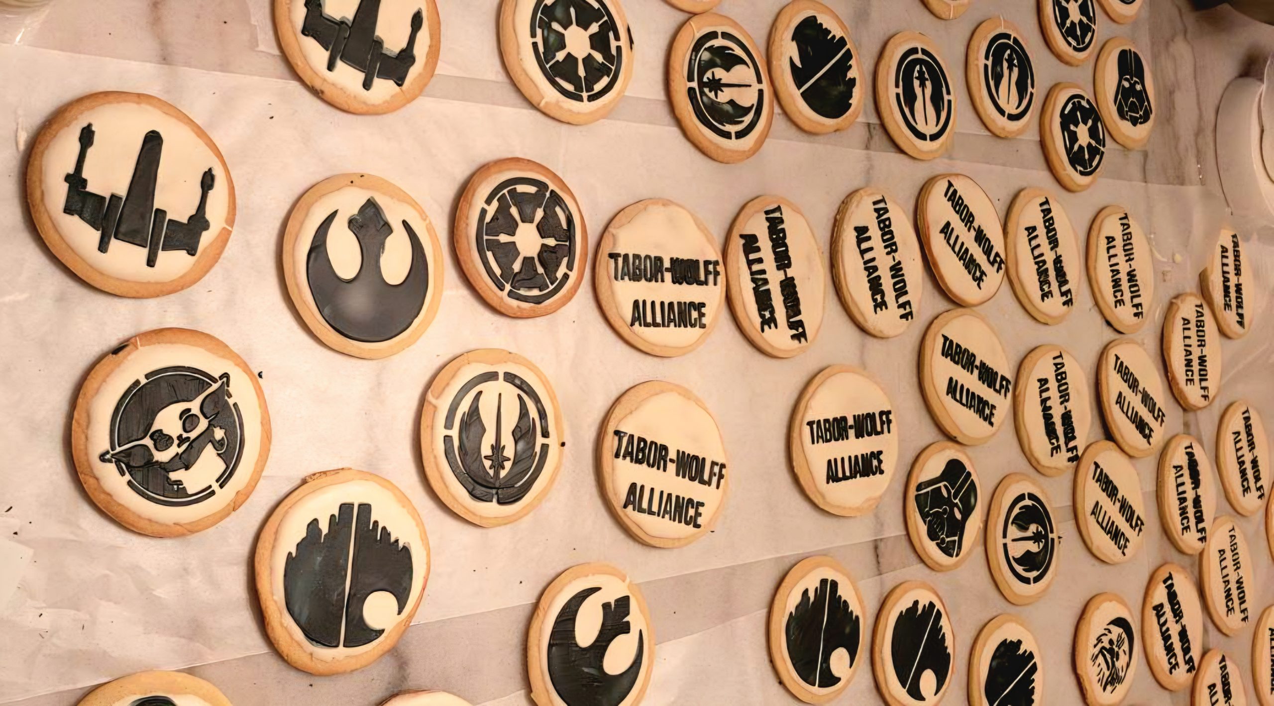 Intricate cutout cookies